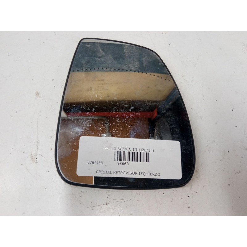 Recambio de cristal retrovisor izquierdo para renault grand scénic iii (jz0/1_) 1.5 dci referencia OEM IAM   