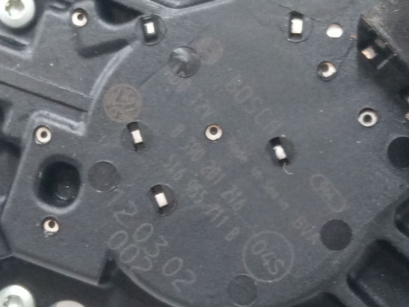 Recambio de motor limpia trasero para volkswagen sharan (7m8, 7m9, 7m6) 2.0 tdi referencia OEM IAM 0390201216  