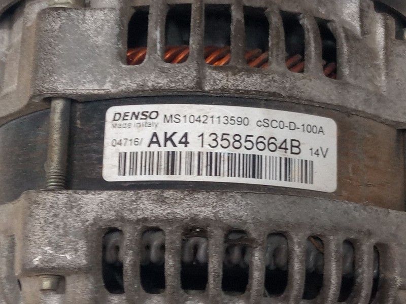 Recambio de alternador para opel corsa e (x15) 1.4 (08, 68) referencia OEM IAM MS1042113590  