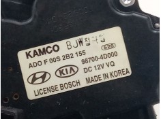 Recambio de motor limpia trasero para kia carnival / grand carnival iii (vq) 2.9 crdi referencia OEM IAM    2