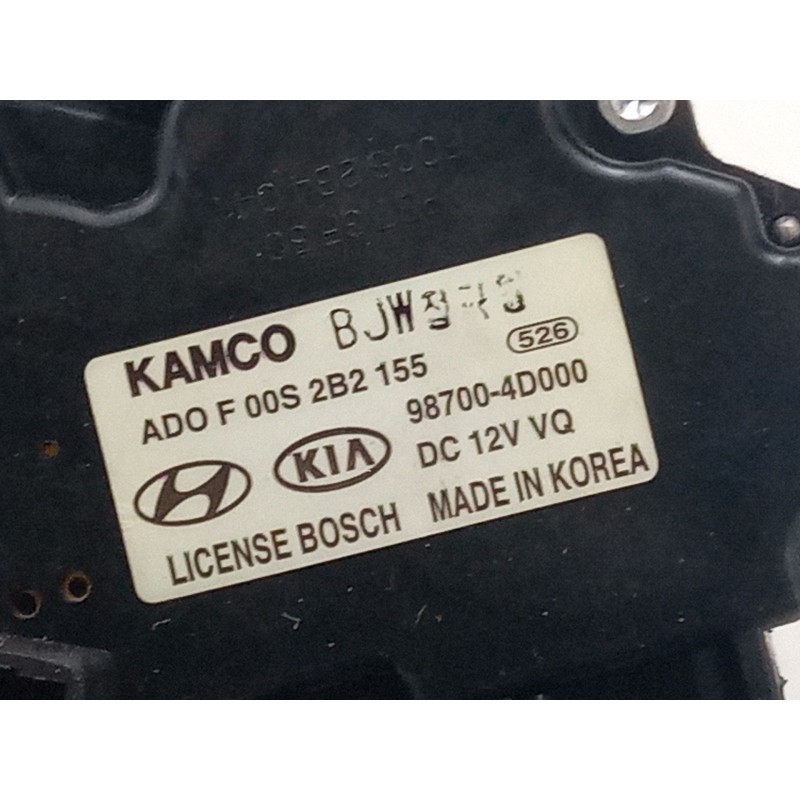 Recambio de motor limpia trasero para kia carnival / grand carnival iii (vq) 2.9 crdi referencia OEM IAM   