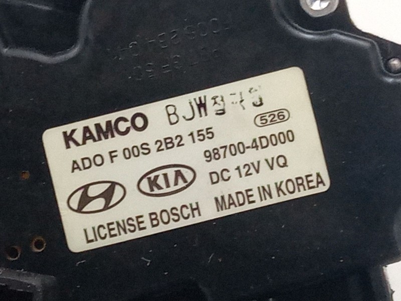 Recambio de motor limpia trasero para kia carnival / grand carnival iii (vq) 2.9 crdi referencia OEM IAM   