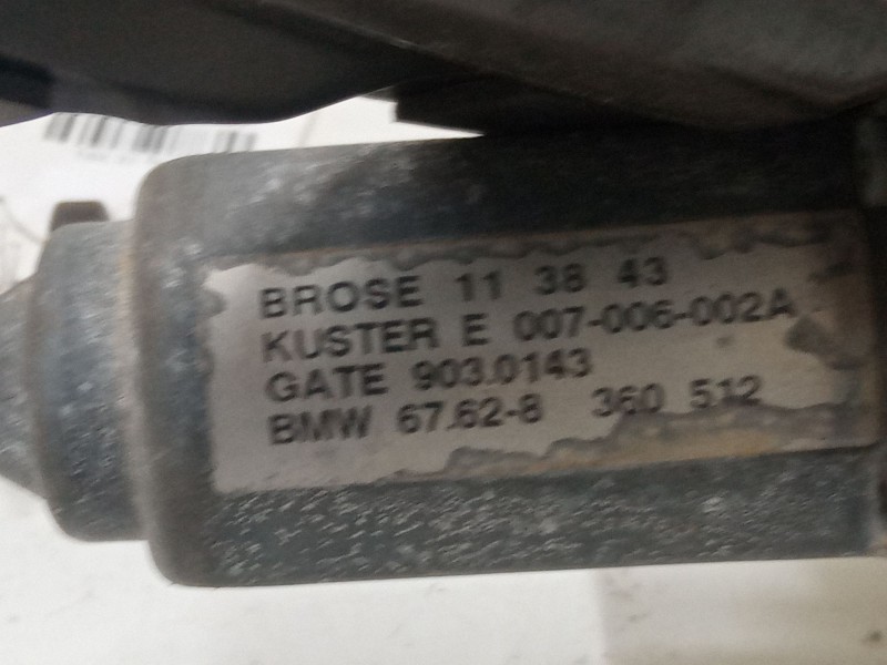 Recambio de elevalunas electrico trasero izquierdo para bmw 5 touring (e39) 525 d referencia OEM IAM   