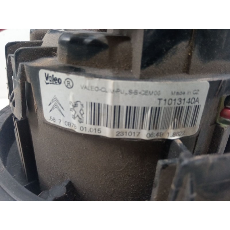 Recambio de motor calefaccion para citroën c3 iii (sx) 1.6 bluehdi 75 referencia OEM IAM 587087801015 T1013140A 