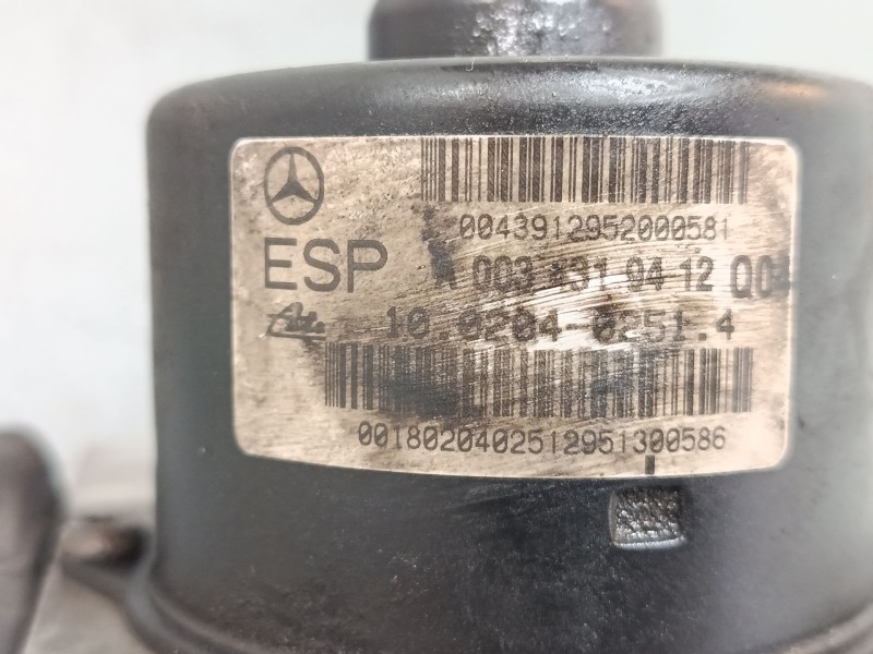 Recambio de abs para mercedes-benz clase c (w203) c 220 cdi (203.006) referencia OEM IAM A0034319412Q04 10020402514 A2095451732