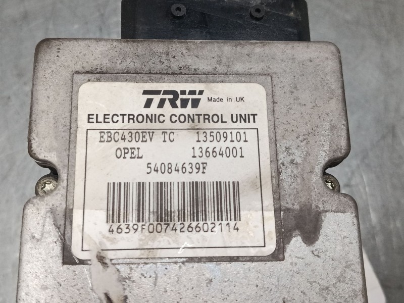 Recambio de abs para opel vectra c (z02) 1.8 16v referencia OEM IAM 13664001 13509101 09191496
