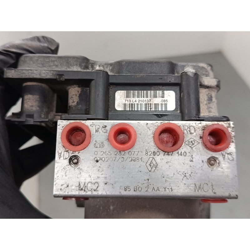 Recambio de abs para renault clio iii (br0/1, cr0/1) 1.5 dci (c/br0g, c/br1g) referencia OEM IAM 8200742140 0265232077 