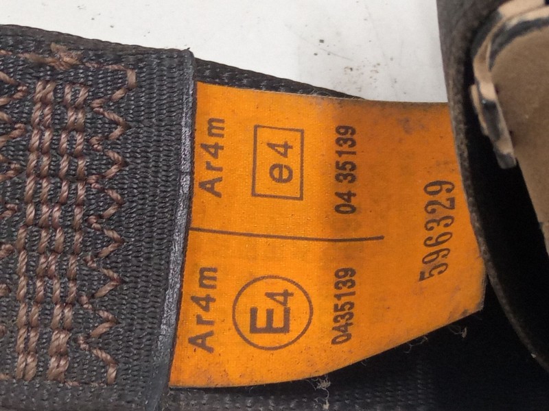 Recambio de cinturon seguridad trasero izquierdo para chevrolet captiva (c100, c140) 2.4 referencia OEM IAM 0435139  