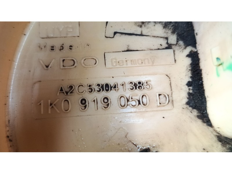 Recambio de aforador para volkswagen golf v (1k1) 1.9 tdi referencia OEM IAM 1K0919050D A2C53041385 
