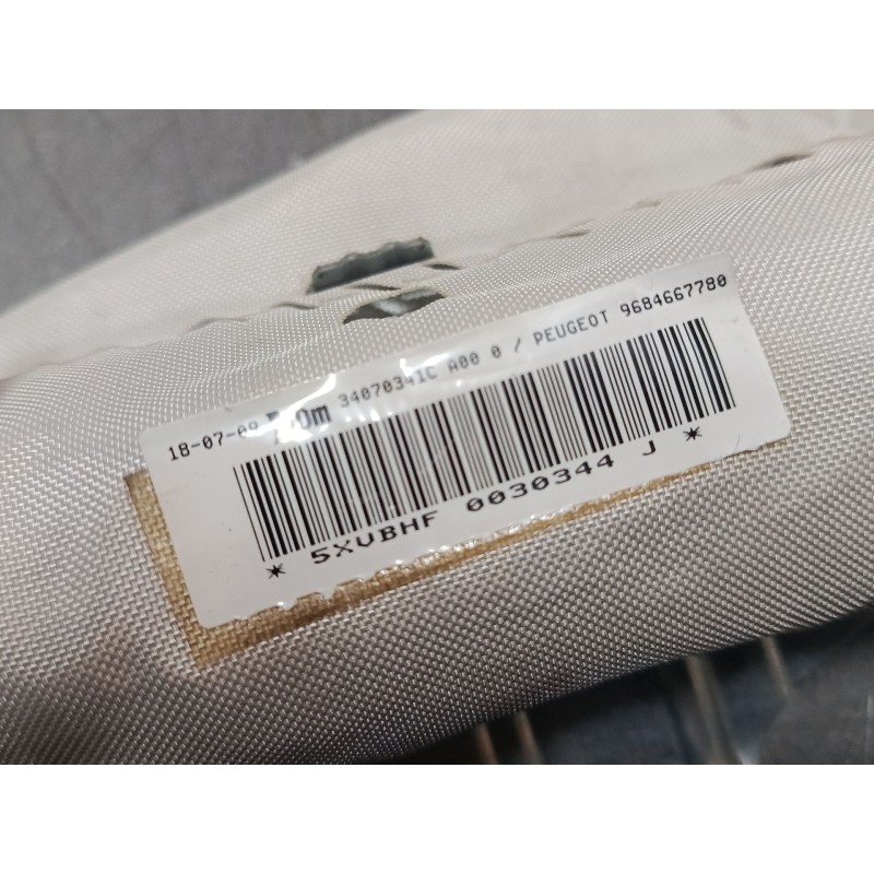 Recambio de airbag lateral delantero derecho para peugeot 3008 i monospace (0u_) 1.6 hdi referencia OEM IAM 9684667780 34070341C