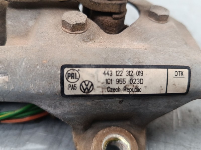 Recambio de motor limpia delantero para volkswagen new beetle descapotable (1y7) 2.0 referencia OEM IAM 1C1955023D 443122312019 