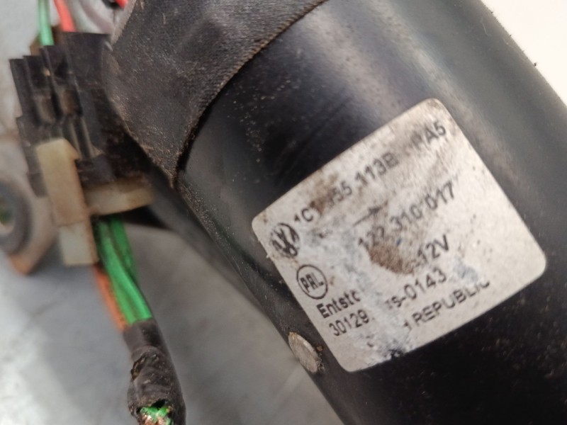 Recambio de motor limpia delantero para volkswagen new beetle descapotable (1y7) 2.0 referencia OEM IAM 1C1955023D 443122312019 