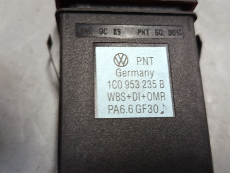 Recambio de warning para volkswagen new beetle descapotable (1y7) 2.0 referencia OEM IAM 1c0953235B  