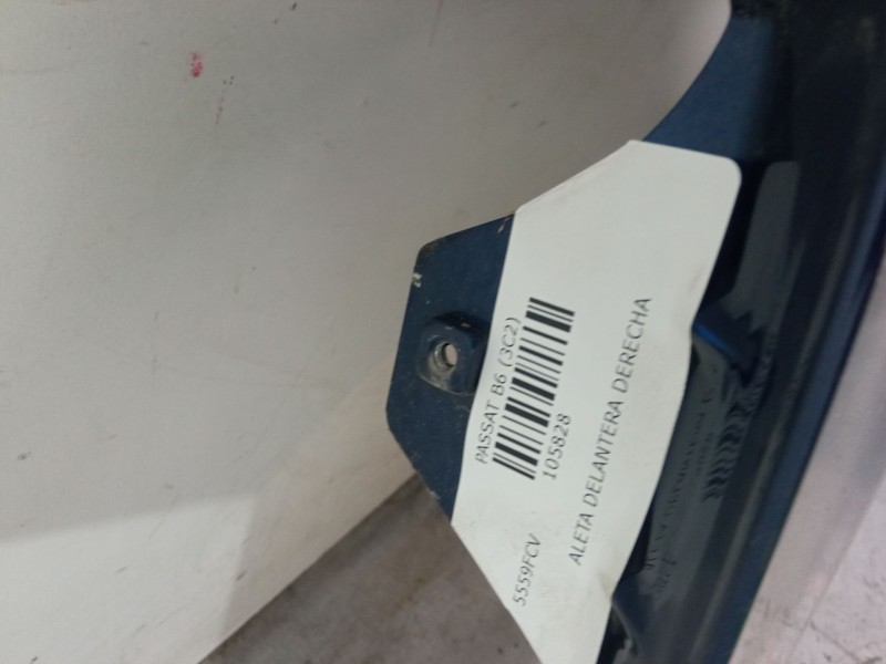 Recambio de aleta delantera derecha para volkswagen passat b6 (3c2) 2.0 tdi 16v referencia OEM IAM   