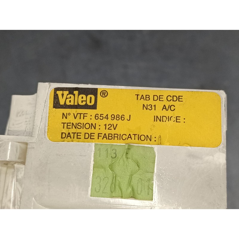 Recambio de mando calefaccion / a/a para citroën berlingo / berlingo first monospace (mf_, gjk_, gfk_) 1.9 d (mfwjz) referencia 