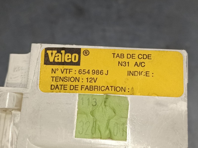 Recambio de mando calefaccion / a/a para citroën berlingo / berlingo first monospace (mf_, gjk_, gfk_) 1.9 d (mfwjz) referencia 
