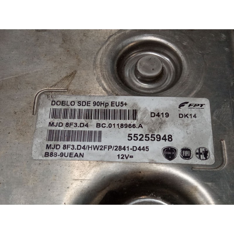 Recambio de centralita motor uce para fiat doblo caja/chasis (263_) 1.3 d multijet referencia OEM IAM 55255948  