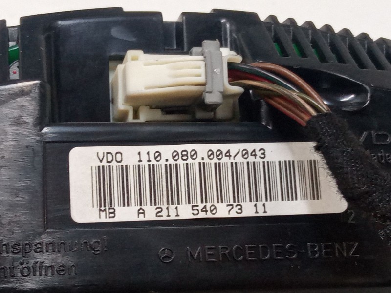 Recambio de cuadro instrumentos para mercedes-benz clase e (w211) e 270 cdi (211.016) referencia OEM IAM A2115407311  