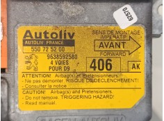 Recambio de centralita airbag para peugeot 406 (8b) 1.8 16v referencia OEM IAM 9638592580 550725200  2