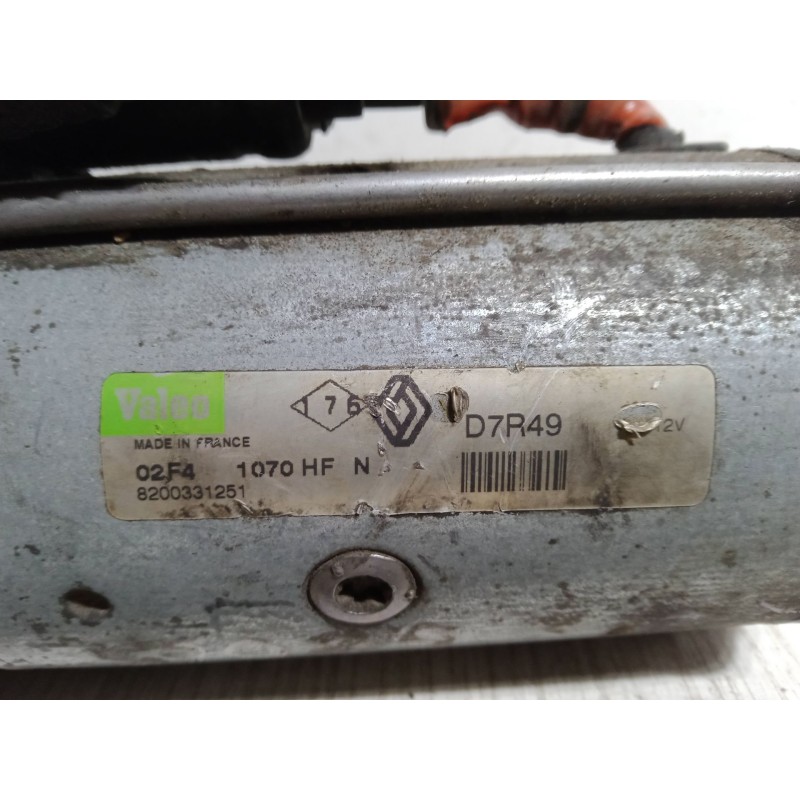 Recambio de motor arranque para renault kangoo (kc0/1_) d 65 1.9 (kc0e, kc02, kc0j, kc0n) referencia OEM IAM   