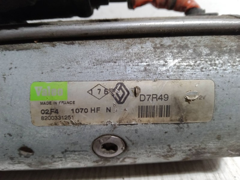 Recambio de motor arranque para renault kangoo (kc0/1_) d 65 1.9 (kc0e, kc02, kc0j, kc0n) referencia OEM IAM   