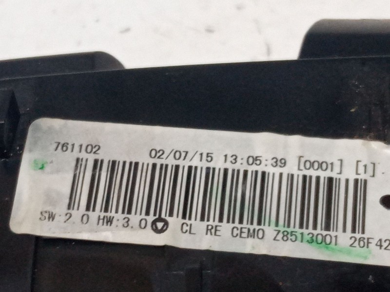 Recambio de mando calefaccion / a/a para citroën c3 ii (sc_) 1.2 vti 82 referencia OEM IAM Z8513001  