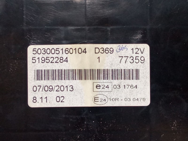 Recambio de cuadro instrumentos para fiat doblo caja/chasis (263_) 1.3 d multijet referencia OEM IAM 503005160104  