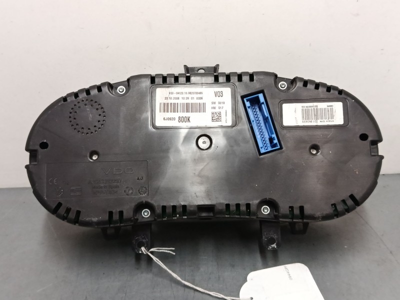 Recambio de cuadro instrumentos para seat ibiza iv sc (6j1, 6p5) 1.4 referencia OEM IAM 6J0920800K  
