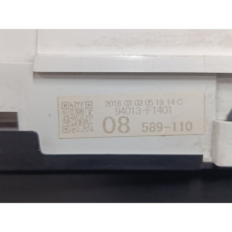 Recambio de cuadro instrumentos para kia sportage iv (ql, qle) 1.7 crdi referencia OEM IAM 94013F1401  