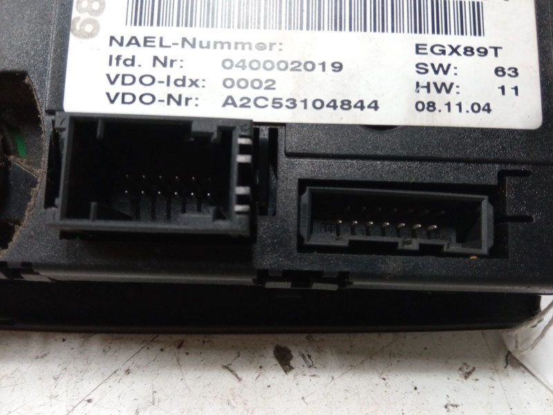 Recambio de mando climatizador para bmw 1 (e87) 118 d referencia OEM IAM 696159501  