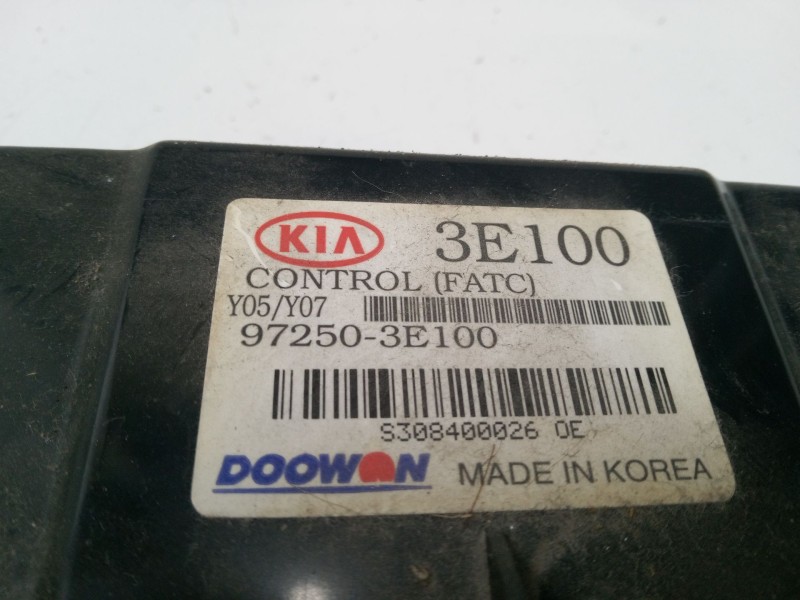 Recambio de mando climatizador para kia sorento i (jc) 2.5 crdi referencia OEM IAM 972503E100  