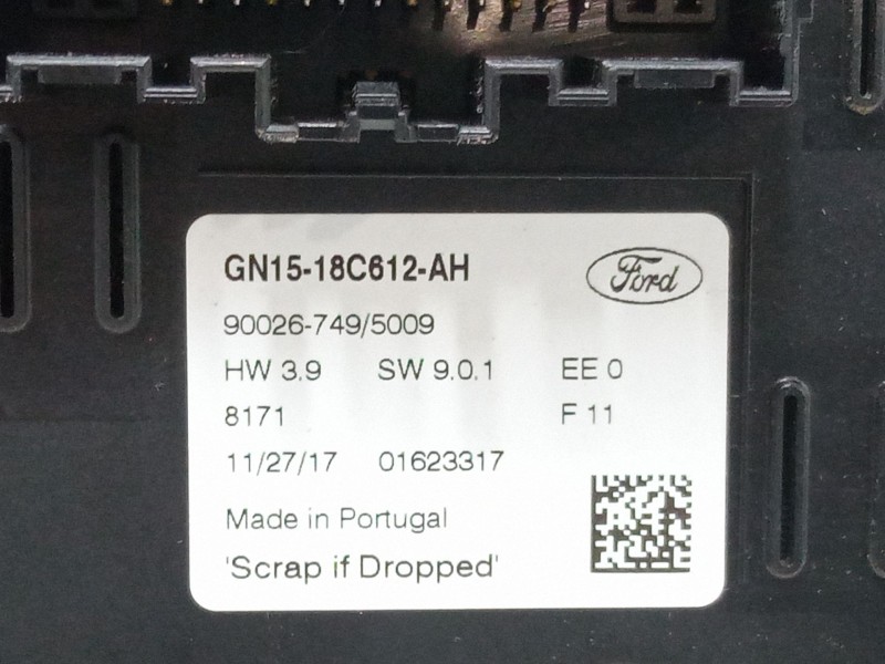 Recambio de mando climatizador para ford ecosport 1.0 ecoboost referencia OEM IAM GN1518C612AH  