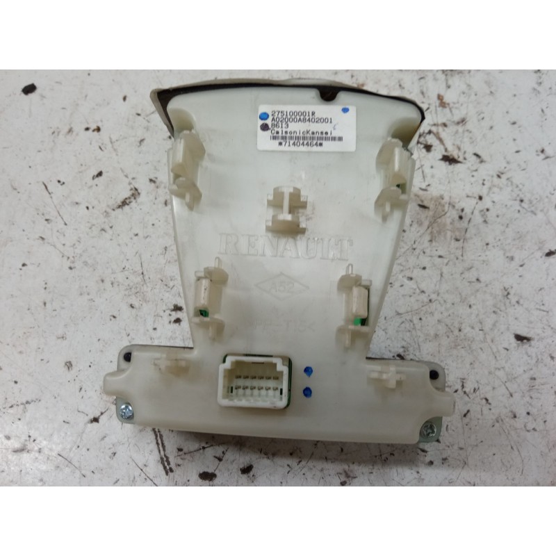 Recambio de mando climatizador para renault laguna iii (bt0/1) 1.5 dci (bt00, bt0a, bt0t, bt1j) referencia OEM IAM 275100001R  