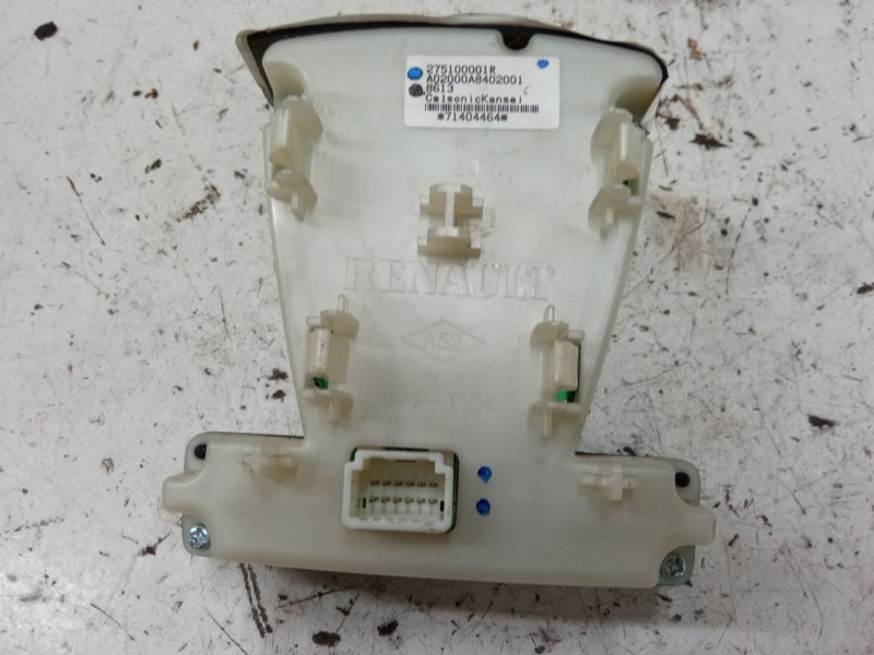 Recambio de mando climatizador para renault laguna iii (bt0/1) 1.5 dci (bt00, bt0a, bt0t, bt1j) referencia OEM IAM 275100001R  