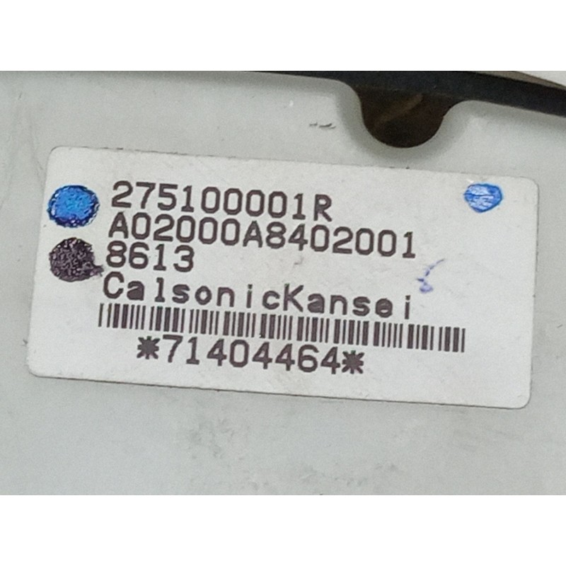 Recambio de mando climatizador para renault laguna iii (bt0/1) 1.5 dci (bt00, bt0a, bt0t, bt1j) referencia OEM IAM 275100001R  