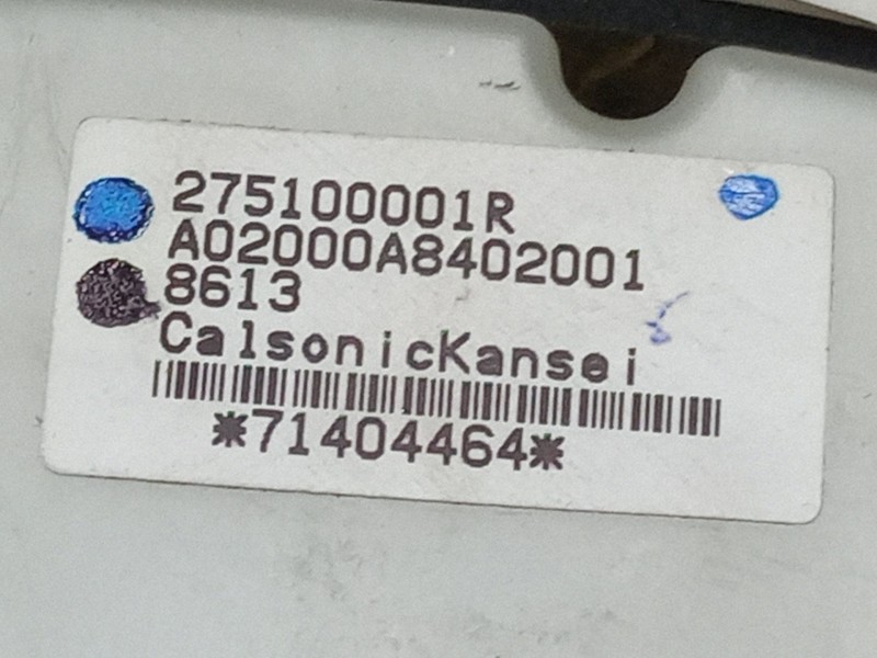 Recambio de mando climatizador para renault laguna iii (bt0/1) 1.5 dci (bt00, bt0a, bt0t, bt1j) referencia OEM IAM 275100001R  