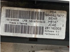 Recambio de mando climatizador para peugeot 307 cc (3b) 2.0 16v referencia OEM IAM 9646627977   2