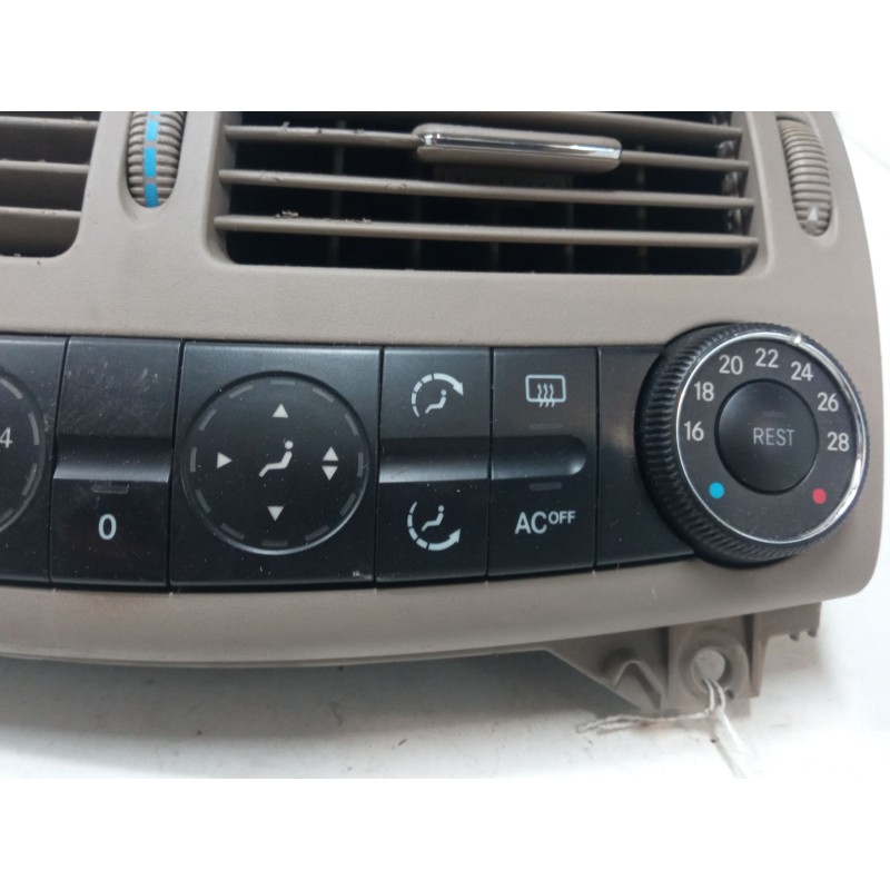 Recambio de mando climatizador para mercedes-benz clase e (w211) e 270 cdi (211.016) referencia OEM IAM 2118300385  