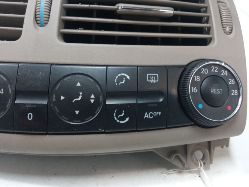 Recambio de mando climatizador para mercedes-benz clase e (w211) e 270 cdi (211.016) referencia OEM IAM 2118300385  