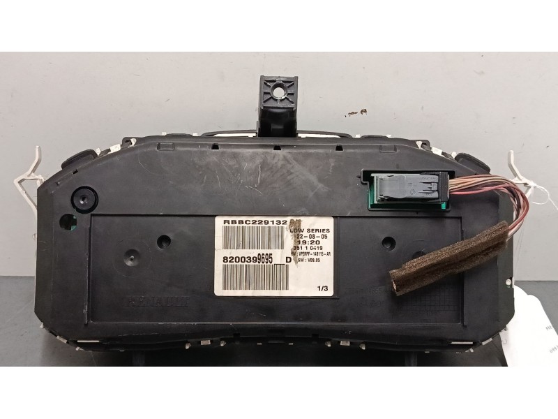 Recambio de cuadro instrumentos para renault megane ii station wagon (km0/1_) 1.5 dci (km02, km13) referencia OEM IAM 8200399695