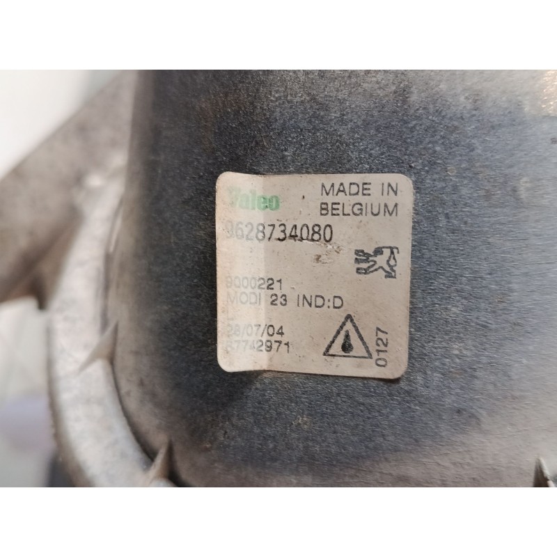 Recambio de faro antiniebla izquierdo para peugeot 206 sw (2e/k) 1.6 hdi 110 referencia OEM IAM 9628734080  