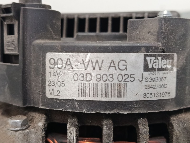 Recambio de alternador para skoda fabia i (6y2) 1.2 referencia OEM IAM 03D903025J  