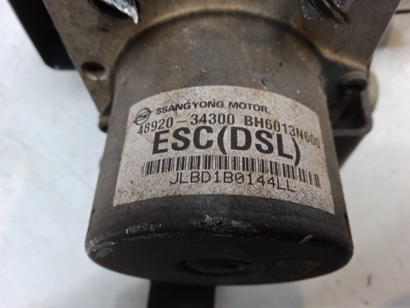 Recambio de abs para ssangyong korando (ck) 2.0 e-xdi referencia OEM IAM 489203430048920-34300 5WY7F95B BH6013N600