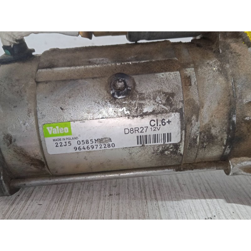 Recambio de motor arranque para peugeot 407 (6d_) 2.0 hdi 135 (6drhrh, 6drhre, 6drhrg, 6drhrj) referencia OEM IAM 9646972280  
