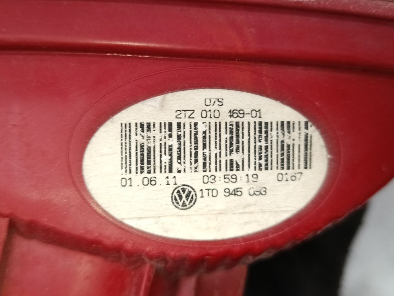 Recambio de piloto trasero porton izquierdo para volkswagen touran (1t3) 1.6 tdi referencia OEM IAM 1T0945093  