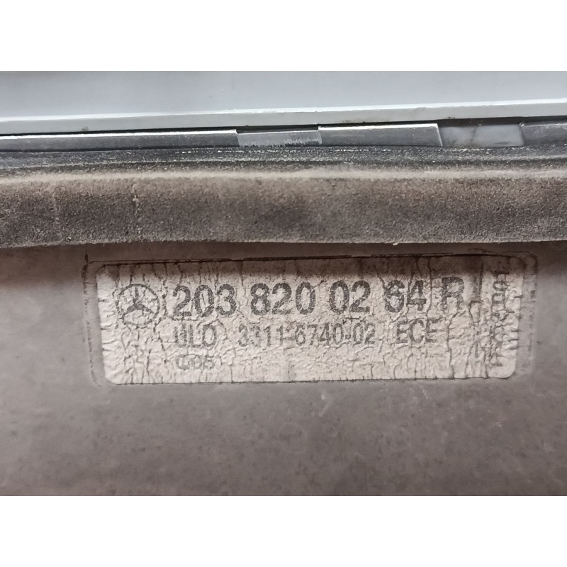 Recambio de piloto trasero derecho para mercedes-benz clase c (w203) c 220 cdi (203.006) referencia OEM IAM 2038200264R  