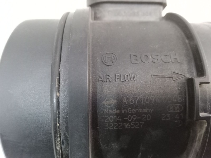 Recambio de caudalimetro para ssangyong korando (ck) 2.0 e-xdi referencia OEM IAM A6710940048  0281006043