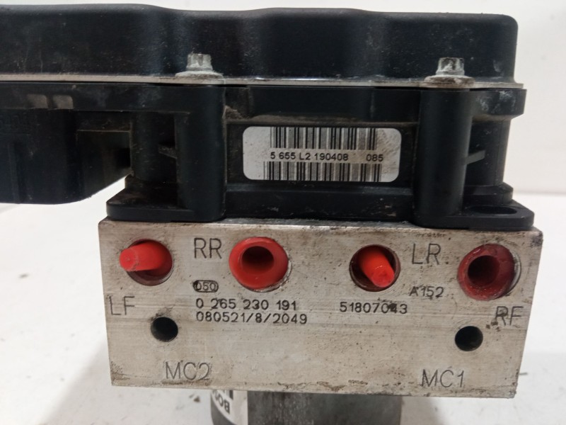 Recambio de abs para alfa romeo mito (955_) 1.4 tjet (955axa1b) referencia OEM IAM 0265230191  