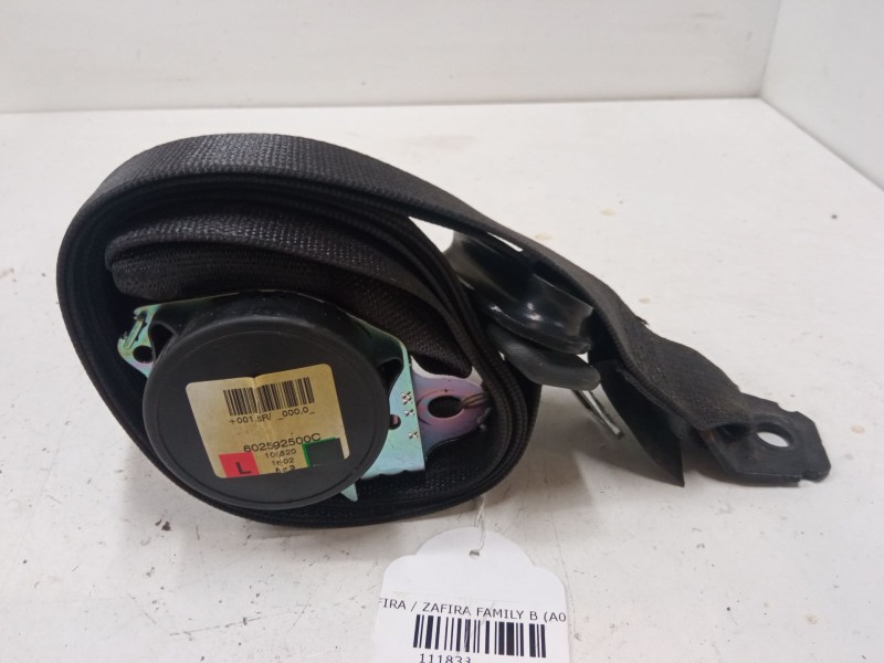 Recambio de cinturon seguridad tercera fila izquierdo para opel zafira / zafira family b (a05) 1.7 cdti (m75) referencia OEM IAM