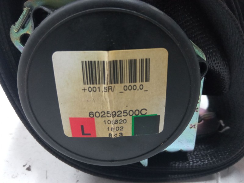 Recambio de cinturon seguridad tercera fila izquierdo para opel zafira / zafira family b (a05) 1.7 cdti (m75) referencia OEM IAM